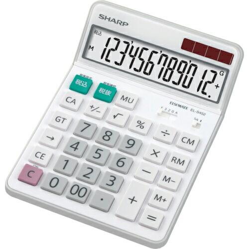 SHARP ( シャープ )　実務電卓　セミデスクトップタイプ ( EL-S452-X )