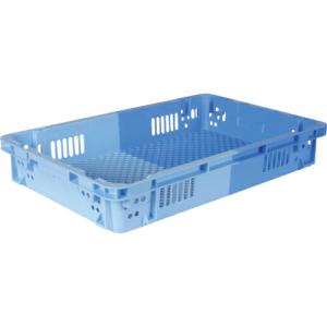 RISU ネスティング・スタッキングコンテナ 446356 NFコンテナーNF-M33浅DB/B ( NF-M33ASA DB/B ) 岐阜プラスチック工業(株)｜orangetool