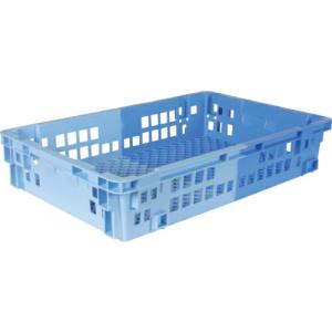 RISU ネスティング・スタッキングコンテナ 324586 NFコンテナーNF-M35DB/B ( NF-M35 DB/B ) 岐阜プラスチック工業(株)｜orangetool