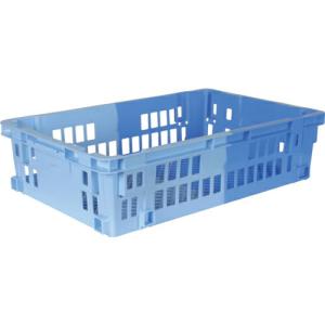 リス ネスティング・スタッキングコンテナ 340081 NFコンテナーNF-M43DB/B ( NF-M43 DB/B ) 岐阜プラスチック工業(株)｜orangetool