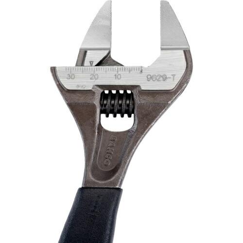 BAHCO 大口モンキーレンチ 最大口開き32mm 薄口ブラック仕上げ ( 9029-T ) スナッ...