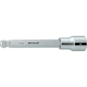 ミトロイ 1/2 ヘックスソケット ボールポイント ロング 5mm ( 405BHTL ) 水戸工機(株)｜orangetool