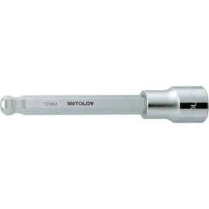 ミトロイ 1/2 ヘックスソケット ボールポイント ロング 6mm ( 406BHTL ) 水戸工機(株)｜orangetool