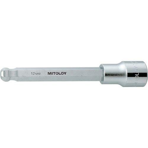 ミトロイ 1/2 ヘックスソケット ボールポイント ロング 6mm ( 406BHTL ) 水戸工機...