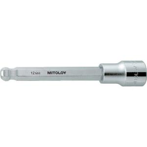 ミトロイ 1/2 ヘックスソケット ボールポイント ロング 12mm ( 412BHTL ) 水戸工機(株)｜orangetool