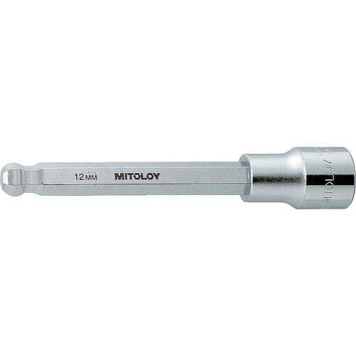 ミトロイ 1/2 ヘックスソケット ボールポイント ロング 12mm ( 412BHTL ) 水戸工...