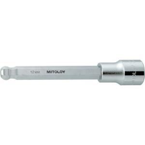 ミトロイ 1/2 ヘックスソケット ボールポイント ロング 14mm ( 414BHTL ) 水戸工機(株)｜orangetool