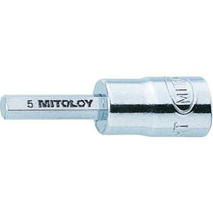 ミトロイ 1/4 ヘックスソケット 3mm ( P203HT ) 水戸工機(株)｜orangetool