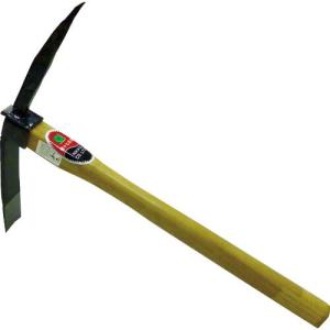 TOMBO 手打鍛造ツルハシ ピックマトック 柄付 全長390mm ( AZU106 ) トンボ工業(株)｜orangetool