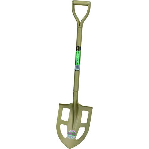 トンボ アルミ柄ショベル ラクワン穴明丸 ( SAPRH ) トンボ工業(株)