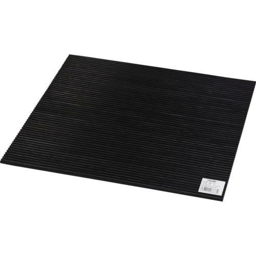 光 筋入りゴム ブラック 300×300×5mm ( CG6-30-3 ) (株)光
