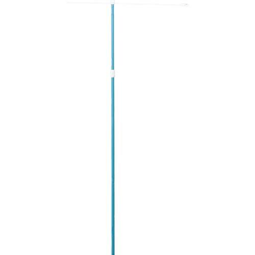 【SALE価格】ユニット 桃太郎旗用ポール伸縮ポール 青 鉄 下部/22Ф・上部/19Ф ( 867...