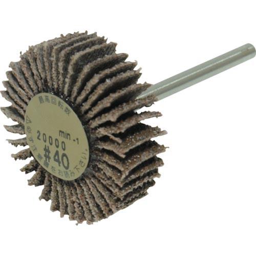【SALE価格】ヤナセ 軸付フラップホイール 30x10x3 #40 ( UF301033 )(10...