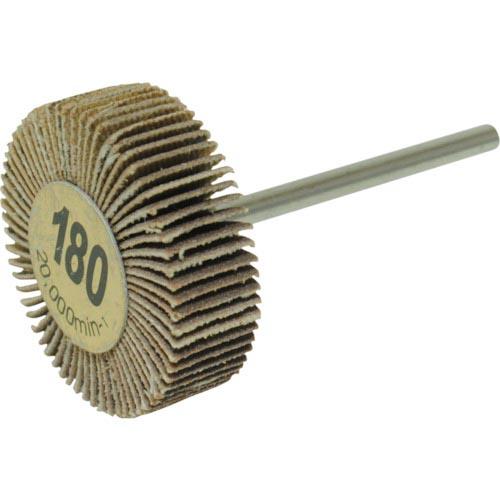 【SALE価格】ヤナセ 軸付フラップホイール 30x10x3 #180 ( UF301039 )(1...