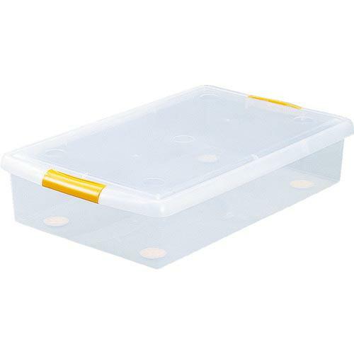 【SALE価格】IRIS 222043 薄型ボックス UG-725 クリア/オレンジ ( UG-72...