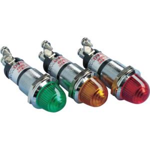 サカズメ ランプ交換型超高輝度LED表示灯(AC200V接続) 緑 φ16 ( DO8-B6M-AC200V-G/G ) (株)坂詰製作所｜orangetool