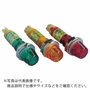 サカズメ 防水・防滴(IP65)超高輝度LED表示灯DUL-7H-IP 赤φ7 ( DUL-7H-IP-DC24V-R/R ) (株)坂詰製作所｜orangetool
