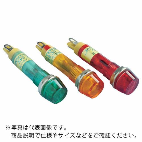 サカズメ 防水・防滴(IP65)超高輝度LED表示灯DUL-8H-IP 橙φ8 ( DUL-8H-I...