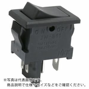 NKKスイッチズ 照光式ロッカスイッチ JW-Sシリーズ 単極ON-OFF 赤 ( JW-S11RKKR ) NKKスイッチズ(株)｜orangetool