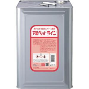 【SALE価格】サラヤ 清浄・洗浄・除菌用エタノール製剤 アルペットライン 17L ( 41315 ) サラヤ(株)｜orangetool