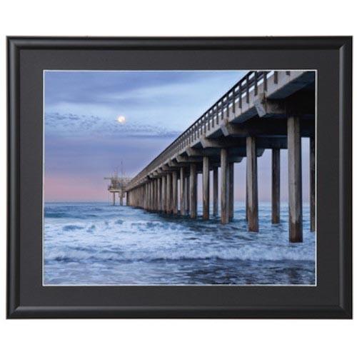 Kenko 1250287 アルミ額縁 ルック・マイルド 半切 ブラック ( ALM-H-BK ) ...