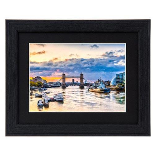 Kenko 1250315 木製額縁 コスモス 2L ブラック ( MCM-2L-BK ) (株)ケ...