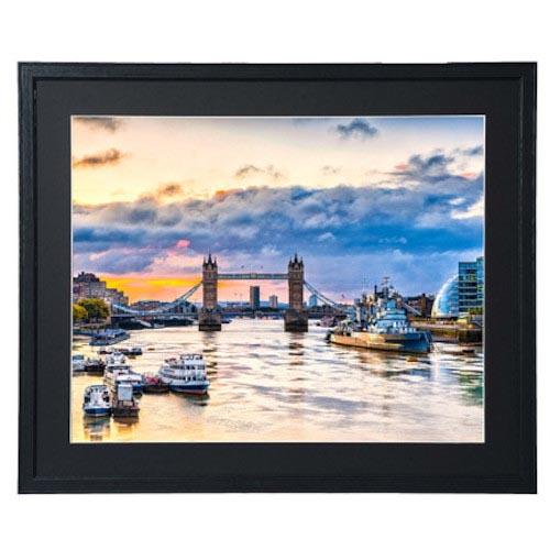 Kenko 1250321 木製額縁 コスモス 全紙 ブラック ( MCM-Z-BK ) (株)ケン...