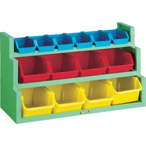 TRUSCO コンテナラックセット 875×375×505 ( TC-300N ) トラスコ中山(株...