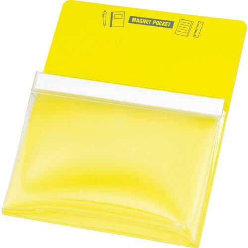 TRUSCO マグネットポケットA4用 黄 ( MGP-A4-Y ) トラスコ中山(株)