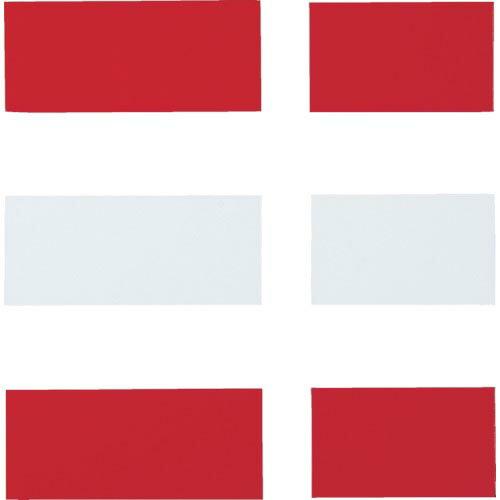 TRUSCO マグネットダブルカラーシート 赤・白 ( MWC-RW ) トラスコ中山(株)