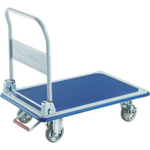 TRUSCO プレス製台車 ドンキーカート 折りたたみ式915×615 ピン式4輪ストッパー付 ( 301NJKB4 ) トラスコ中山(株)｜orangetool