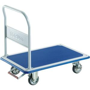 TRUSCO プレス製台車 ドンキーカート 固定式915×615 ピン式4輪ストッパー付 ( 302NJKB4 ) トラスコ中山(株)｜orangetool