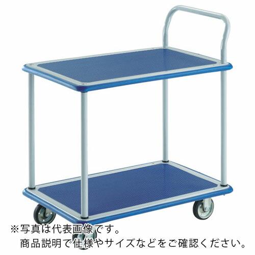 TRUSCO プレス製台車 ドンキーカート 2段式片袖タイプ915×615 ( 304N )