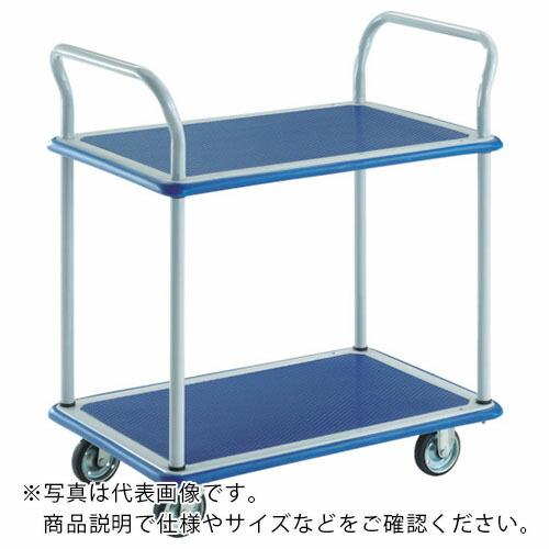 TRUSCO プレス製台車 ドンキーカート 2段式両袖915×615 ( 305N )