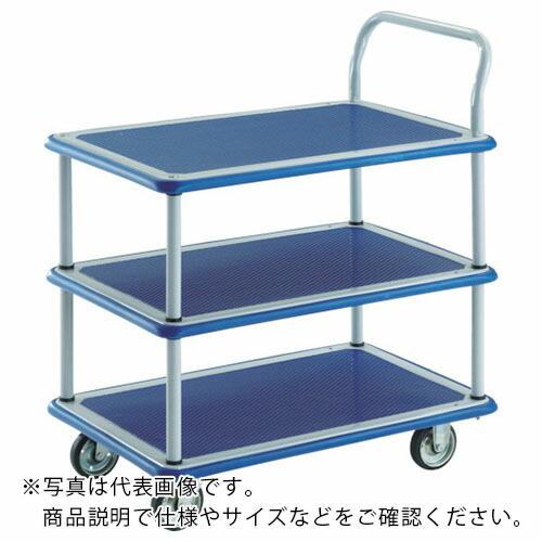 TRUSCO プレス製台車 ドンキーカート 3段式片袖タイプ915×615 ( 308N )