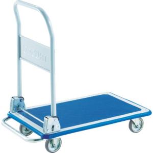 TRUSCO プレス製台車 ドンキーカート ステップ付740×480 ( S101N ) トラスコ中山(株)｜orangetool