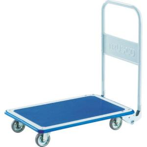 TRUSCO プレス製台車 ドンキーカート 折りたたみ式ワイドハンドル740×480 ( WD150N ) トラスコ中山(株)｜orangetool