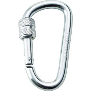 TRUSCO ネジロック付カラビナ 線径8mmx79mm シルバー ( TKNNL880SV ) トラスコ中山(株)｜orangetool
