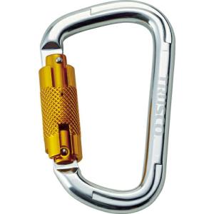 TRUSCO スライドロック付カラビナ 線径10.5mmx110mm シルバー ( TKNSL1111SV )｜orangetool