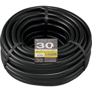 IRIS 290843 折れ曲がりにっくいカットホースφ15×30M ブラック ( OMK-30 )｜orangetool