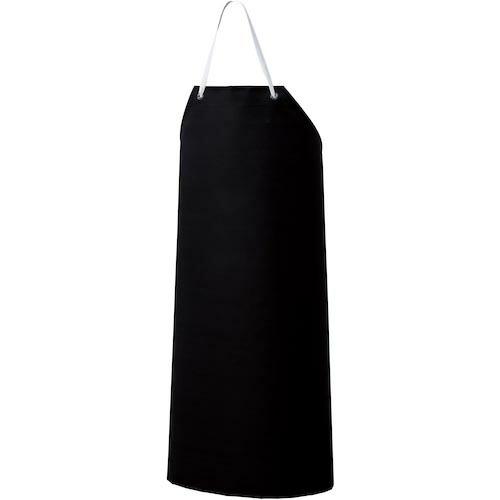 船橋 耐溶剤エプロン 胸 ブラック ( AF-3400 BK )