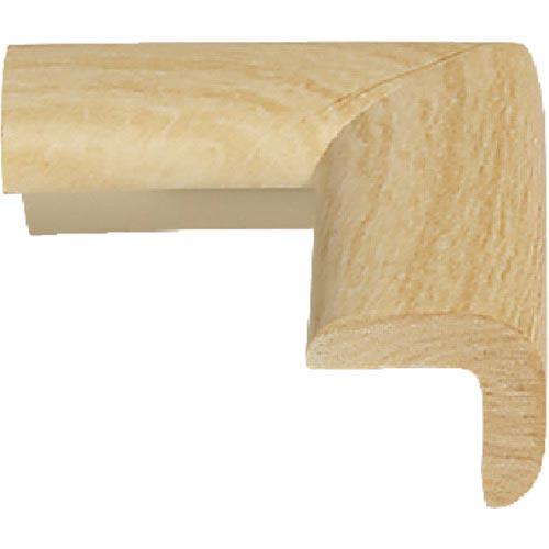 TRUSCO 安心クッション コーナー用 細 30個入り 木目 ( T30AC-96 ) トラスコ中...