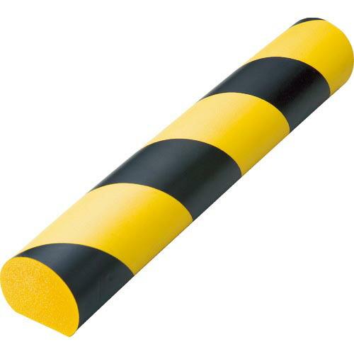 TRUSCO 安心クッション かまぼこ型 1本入り 黒/黄 ( TAC-114 ) トラスコ中山(株...