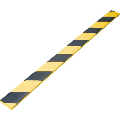 TRUSCO 安心クッション 平型 1本入り 黒/黄 ( TAC-115 ) トラスコ中山(株)