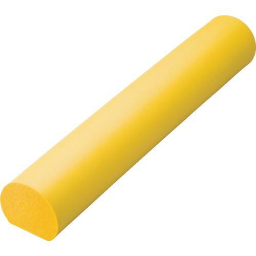 TRUSCO 安心クッション かまぼこ型 1本入り イエロー ( TAC-45 ) トラスコ中山(株...