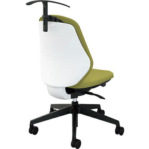 NAIKI 事務用チェアー トートバック 肘なしタイプ ( RBCE510FH-PLGR )