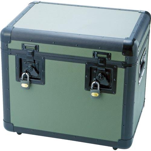 TRUSCO 万能アルミ保管箱 オリーブドラブ 480X360X410 ( TAC-480OD ) ...