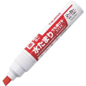【SALE価格】タジマ 全天候マーカー赤<太字・角芯> ( ZENM-FRED )｜orangetool