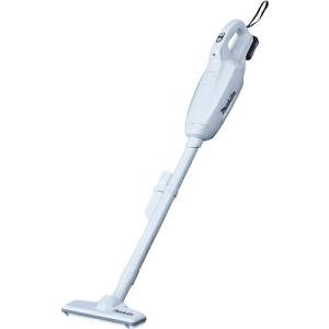 マキタ 充電式クリーナ 10.8V 紙パック式 ワンタッチスイッチ ホワイト (本体・バッテリ・充電器付) ( CL107FDSHW )｜orangetool