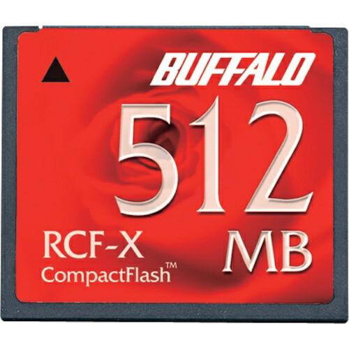 BAFFALO コンパクトフラッシュ ハイコストパフォーマンスモデル 512MB ( RCF-X51...